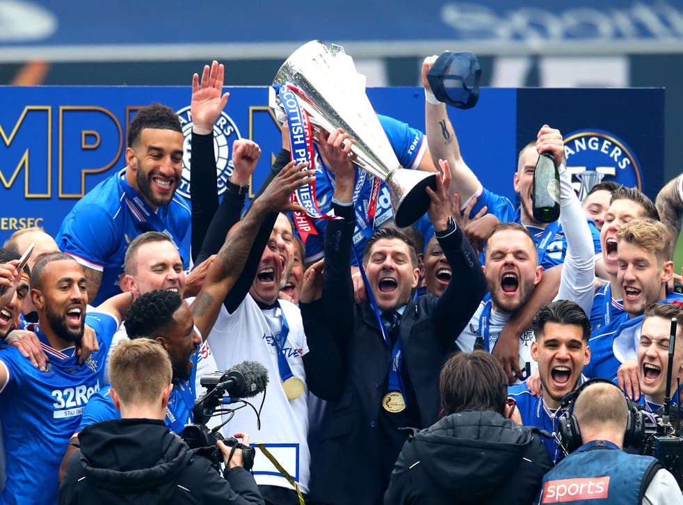 Rangers beat Aberdeen to seal unbeaten league season before lifting ...